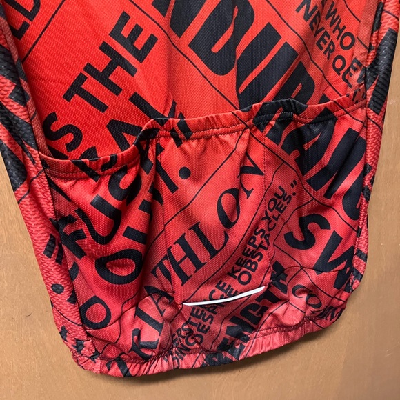 Cool Max Sports shirt with tag M. Front zipper,pockets in back, NEW - Picture 3 of 12